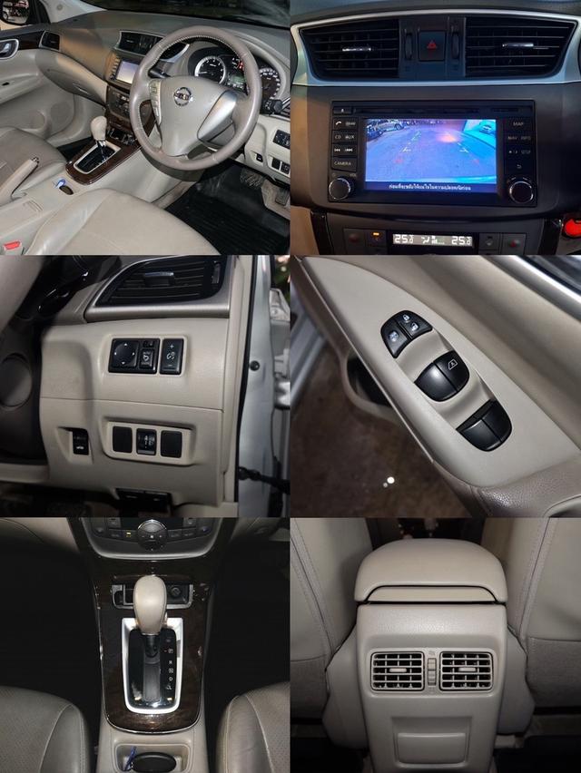 (แจ้งรหัสรถ KN1923) NISSAN SYLPHY, 1.8V NAVI ปี2013 ประกันป.1 รูปที่ 15