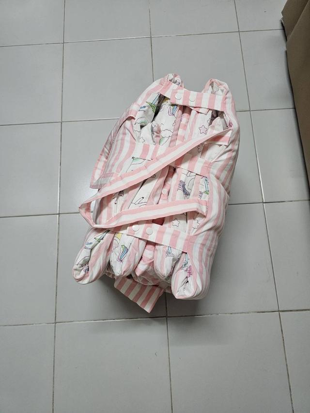 ชุดที่นอนเด็กอนุบาล พับได้ Nichpatr ปลอกผ้า Nano Airflow มือสอง สภาพสมบูรณ์ 7