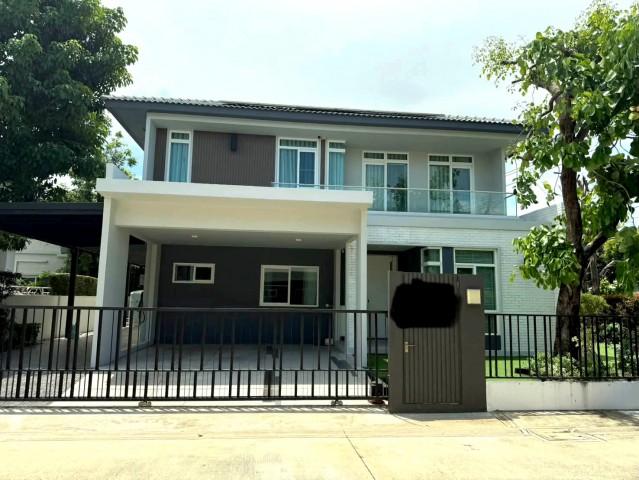 ให้เช่า #บ้านเดี่ยว หมู่บ้านมัณฑนา 2 บางนา กม.7 ซอยราชวินิตบางแก้ว #ใกล้เมกาบางนา 095-164-2956 AX 1