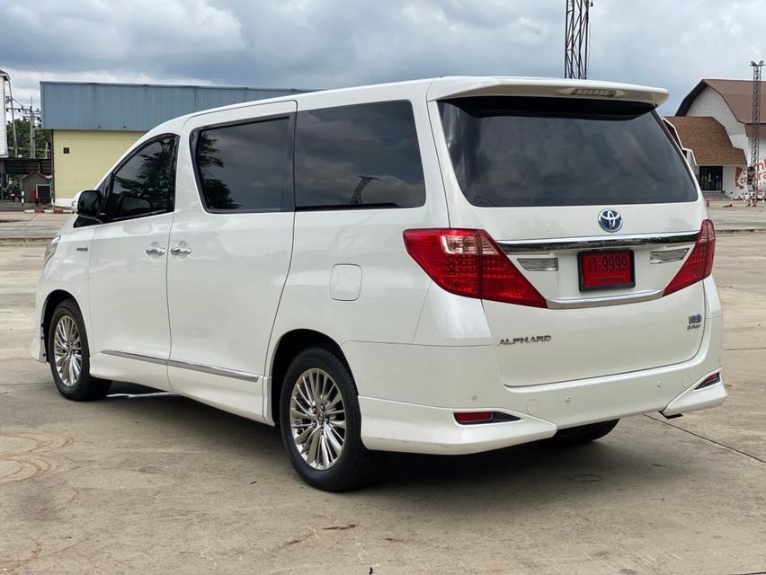 Toyota Alphard 2.4 Hybrid E-Four ปี 2013  รุ่นท็อป ขับเคลื่อน4ล้อ 4WD 2