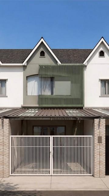 P672 ให้เช่าทาวน์เฮ้าส์ 2 ชั้น ซอยลาซาลนิเวศน์  22 สุขุมวิท 105 ตกแต่งใหม่ทั้งหลัง พร้อมเฟอร์นิเจอร์ พร้อมเข้าอยู่ 15 พฤษภาคมนี้ 2