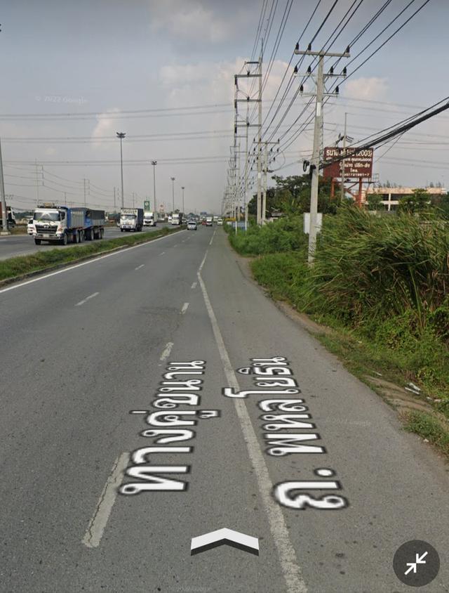 ขายที่ดินติดถนนพหลโยธิน 25.3.11 ไร่ วังน้อยอยุธยขายไร่ละ 7.5 ล้านา 4