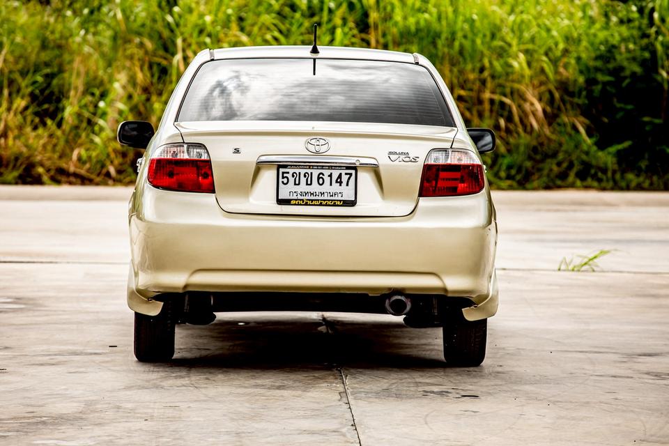 Toyota Vios 1.5S ปี 2005 เกียร์ออโต้ รุ่นท๊อปสุด สีน้ำตาล  7