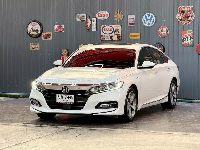 HONDA ACCORD 2.0 HYBRID TECH ปี2020 รถบ้านแท้ ออพชั่นเต็มคัน พร้อมใช้