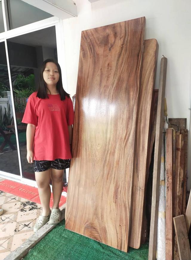 หน้าท๊อปไม้แผ่นเดียว ก65cmx200cm (สั่งผลิตสินค้าได้ตลอด)