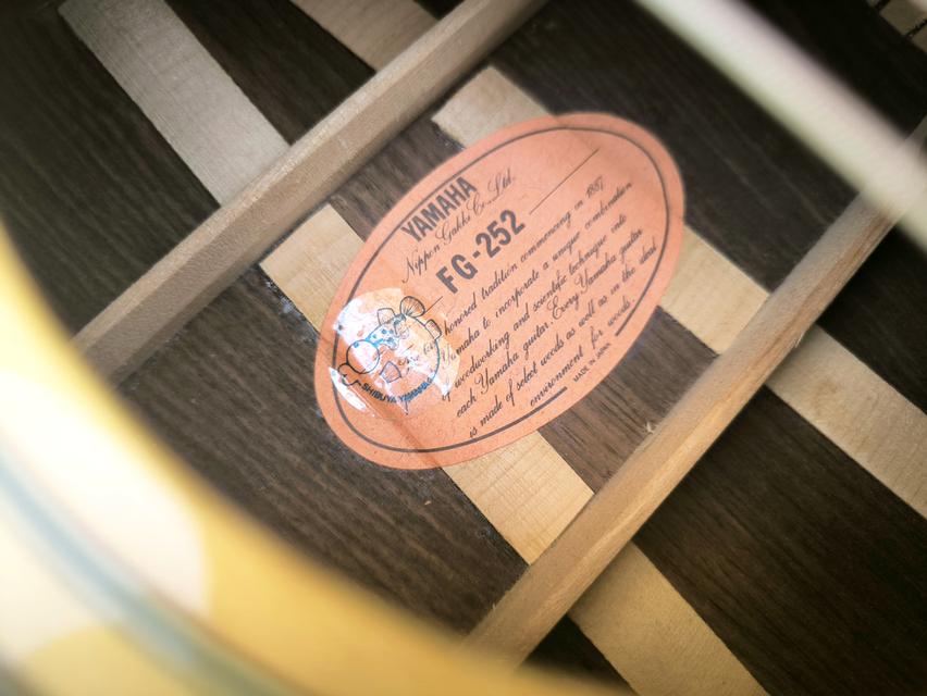 🎸 Yamaha FG-252 🇯🇵 Made in Japan รูปที่ 6