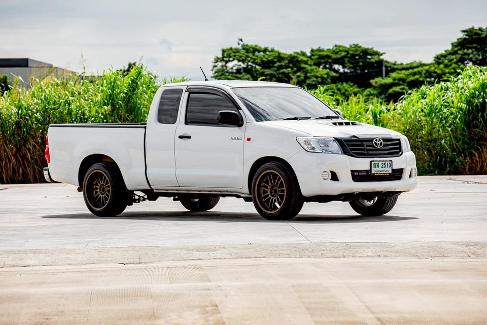 Toyota Vigo Champ SmartCab 2.5J ดีเซล เกียร์ธรรมดา ปี 2014 สีขาว มือเดียวป้ายแดง