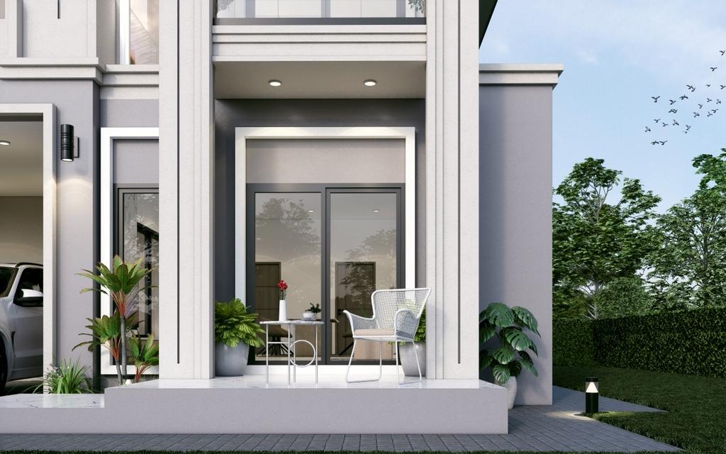 บ้านเดี่ยว 2 ชั้น โครงการเศรษฐศิริน 4