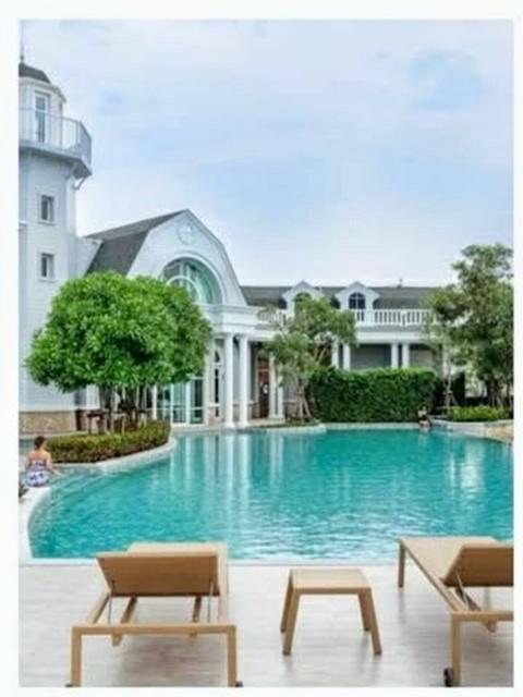 แฟชั่น 4 กม. ให้เช่าบ้านเดี่ยวสุดหรู 2 ชั้น 3-4นอน โลตัส เลียบคลองสอง 1.8 กม. 3 น้ำ รร.นานาชาติร่วมฤดี 4.5 กม. 5