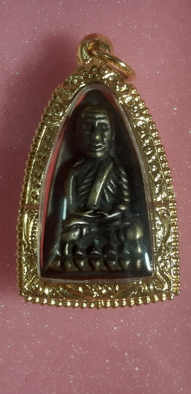 หลวงปู่ทวด หลังเตารีด พิมพ์ใหญ่A เนื้อโลหะผสม(ทองผสม) ปี2505