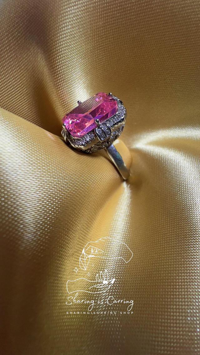 แหวนแฟชั่น เพชรแฟนซี CZ สวยน่ารักกกมาก แบบ บริดเจอตัน ราคา ฿1,390.- บาท รวมส่ง Bridgerton style
