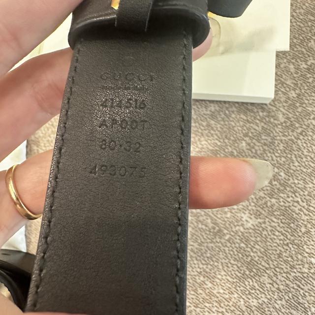 gucci belt สภาพดี size80 รูปที่ 3