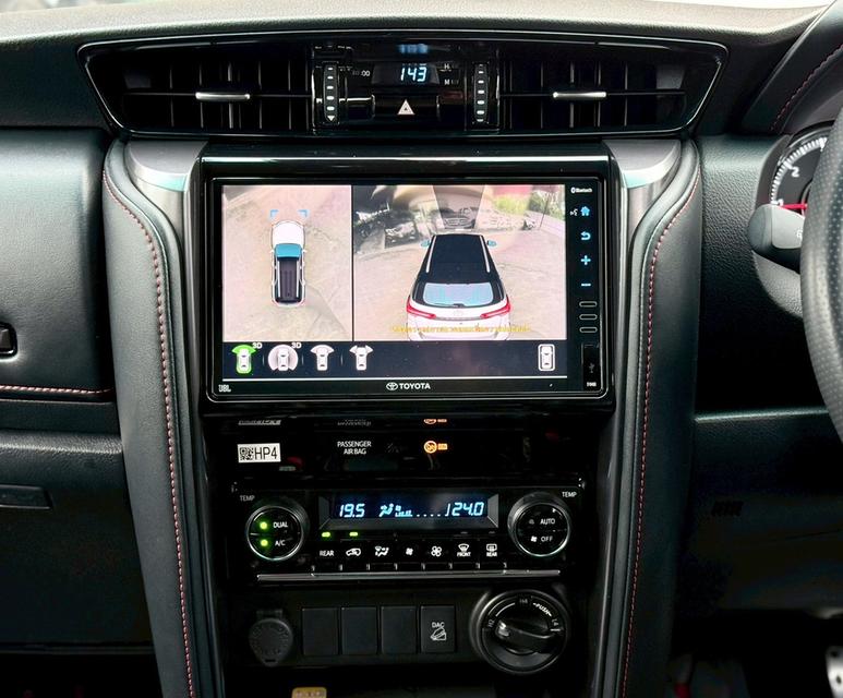 TOYOTA FORTUNER 2.8 GR SPORT 4WD BLACKTOP ปี 2022 โฉม ปี15-ปัจจุบัน สีขาวหลังคาดำ รูปที่ 15