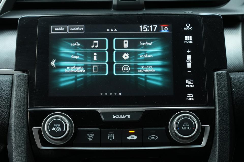 2018 HONDA CIVIC FC 1.8 EL i-VTEC สีแดง เลขไมล์ 137722 กม. 11