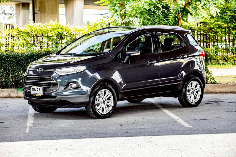 Ford EcoSport 1.5 Titanium Sunloof ปี 2015 สีเทา  8