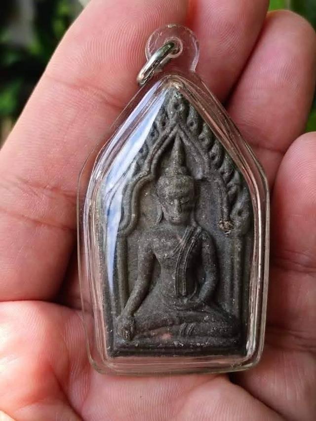 พระขุนแผนรุ่นแรก เนื้อใบลาน หลวงปู่กาหลง เขี้ยวแก้ว