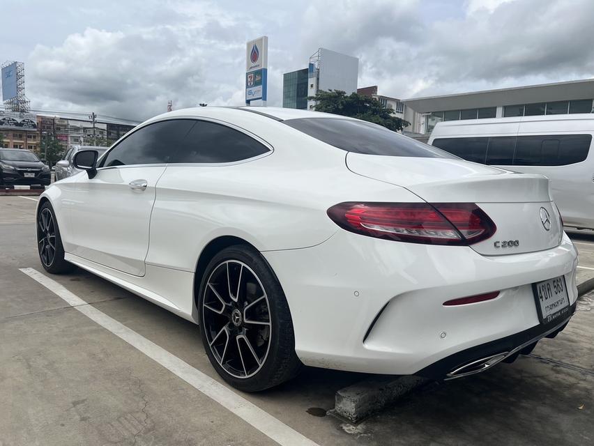 รหัสรถ KPV563 BENZ C200 COUPE AMG 2020/23