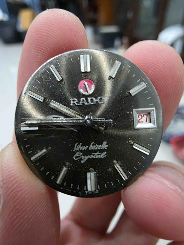 A.อะไหล่ นาฬิกา ยี่ห้อ RADO ราโด้ เดิมๆ หายาก ของเก่าเก็บ รุ่นเก่า ขายตามสภาพ พร้อมส่ง