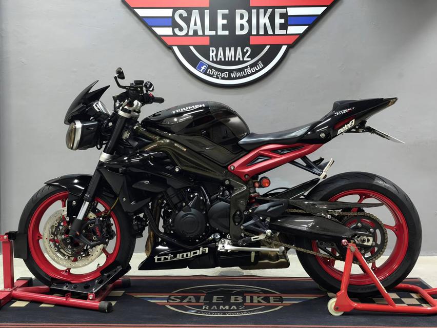 ออกรถ 0 บาท Triumph Street Triple 675 Rx ปี 2017 abs  ของแต่งจัดเต็ม รูปที่ 2