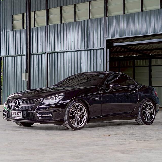 รหัสรถ 12AT337 Mercedes Benz SLK200 1.8 CGI AMG Dynamic โฉม R172 | ปีจด : 2012