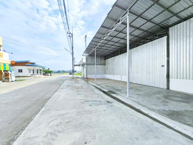 ตลาดนัดวาสนาบางน้ำจืด 1.9 กม. ให้เช่าโกดัง โชควิเชียร 502ตร.วา. 2,002 ตร.ม. ตรม.ละ 70 บาท เลียบคลองสีวา 4