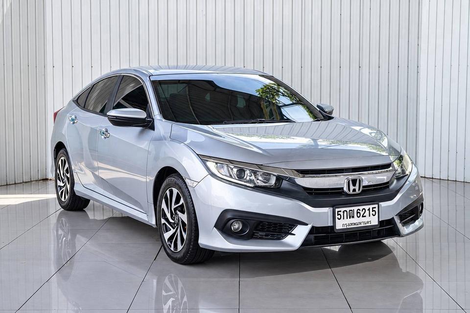 HONDA CIVIC 1.8 EL ปี 2016 สีเทา โฉม FC-FK ปี16-21