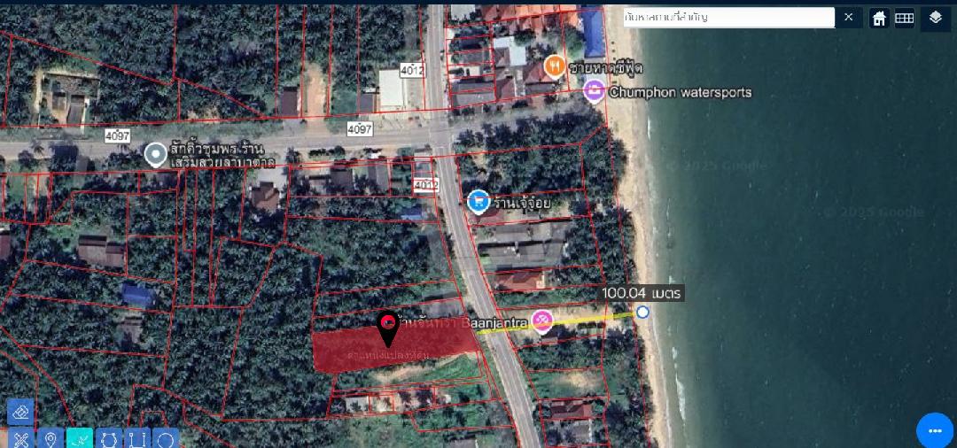 ที่ดินทำเลดี ใกล้ทะเลเพียง 100 เมตร จังหวัดชุมพร 3