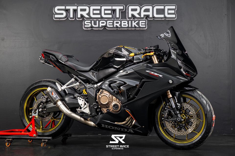 HONDA CBR650R 2021 สีดำ ล้อทอง รถสวย