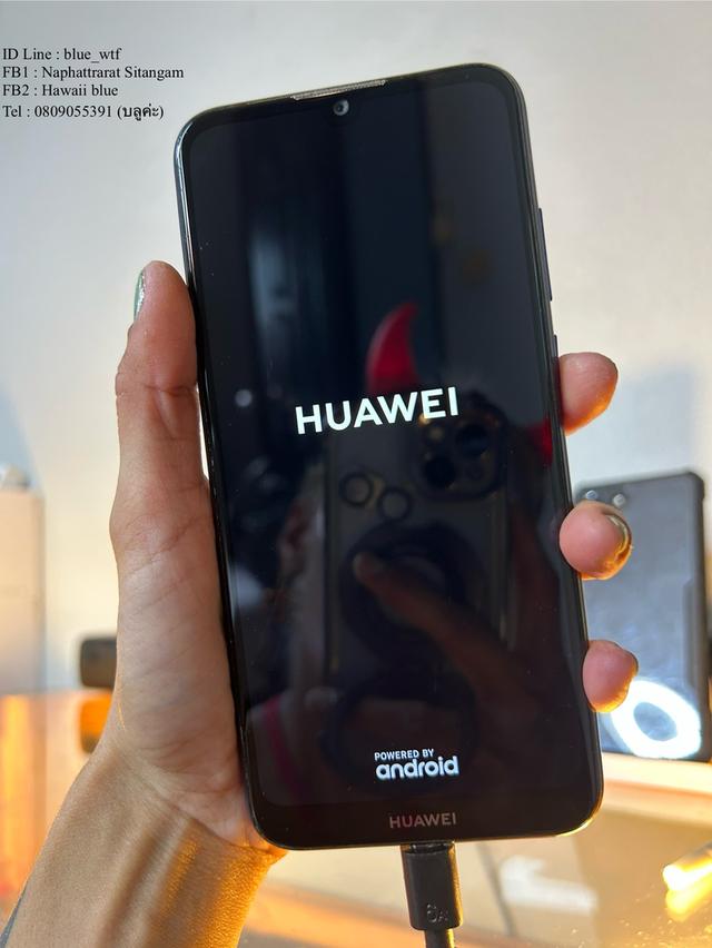 Huawei Y6s จอ6.09นิ้ว 4G 2ซิม Rom64Ram3 สภาพสวย สเปคดี ใช้งานปกติ ได้ทุกซิม