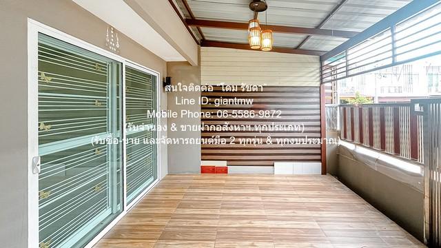Townhome ขายทาวน์เฮ้าส์ 2 ชั้น ซ.วัชรพล (แถวสายไหม) ใกล้ทางด่วน และรถไฟฟ้า 18.6 ตร.ว. 3 น 2 น้ำ 1 จอดรถ NEW! เป็นทาวน์เฮ 2