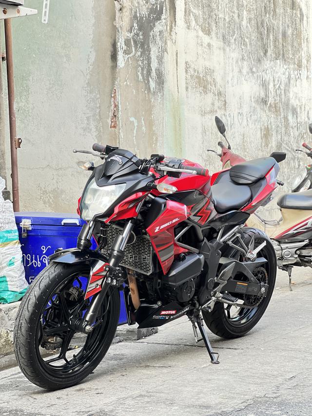 รถมอเตอร์ไซค์z250slปี2017