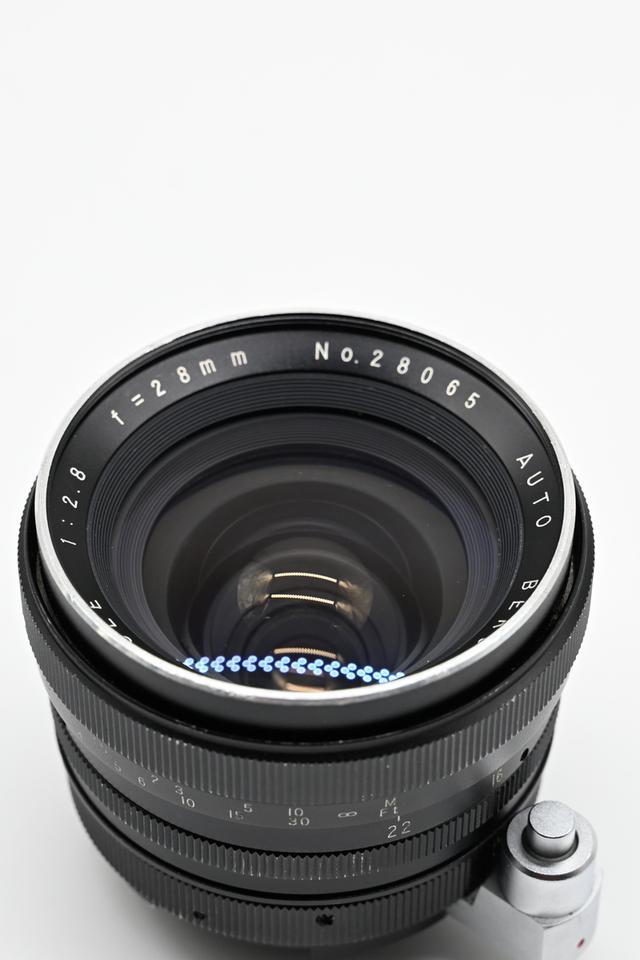 (RARE) Auto beroflex 28mm f2.8 wide angle  เลนส์ เม้าส์ exakta 10