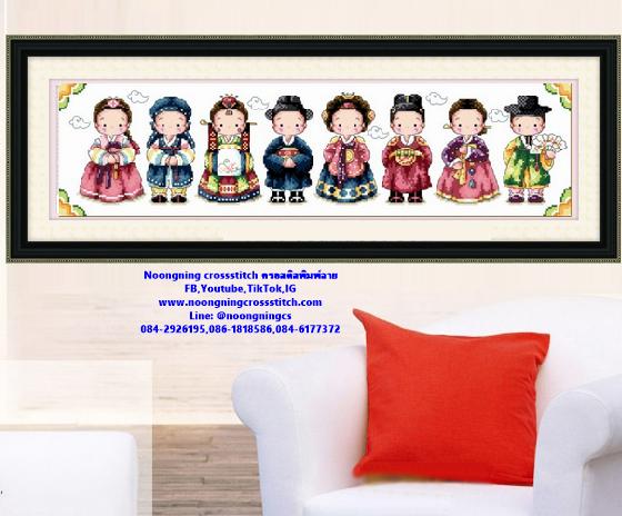 ร้าน Noongning Cross stitch ครอสติสพิมพ์ลาย จำหน่ายอุปกรณ์ครอสติส ภาพติดเพชร326 2