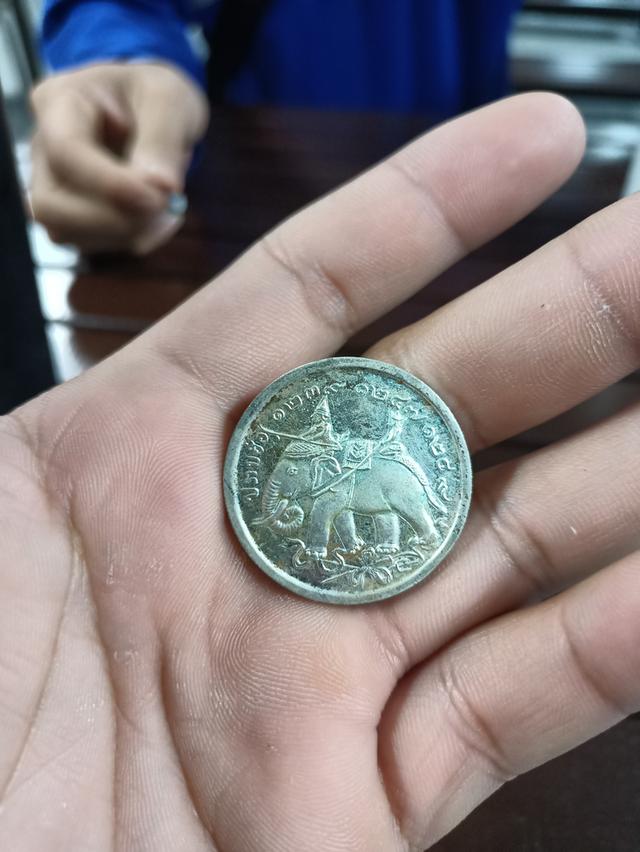 เหรียญปราบฮ่อ ร.5 เนื้อเงิน รูปที่ 2