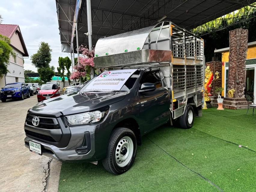  #รถมือสอง TOYOTA REVO  SINGLECAB รุ่นENTRY 4WD ดีเซล  ปี2023  มีคอกเหล็ก เครื่อง2.8cc. เกียร์ธรรมดา  -รถไมล์แท้100%คะวิ่งมาคร26,xxxกว่ากิโล  2