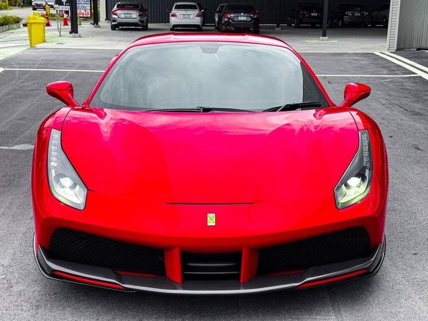 2017 FERRARI 488 GTB Rosso Corsa color รหัส KPV53