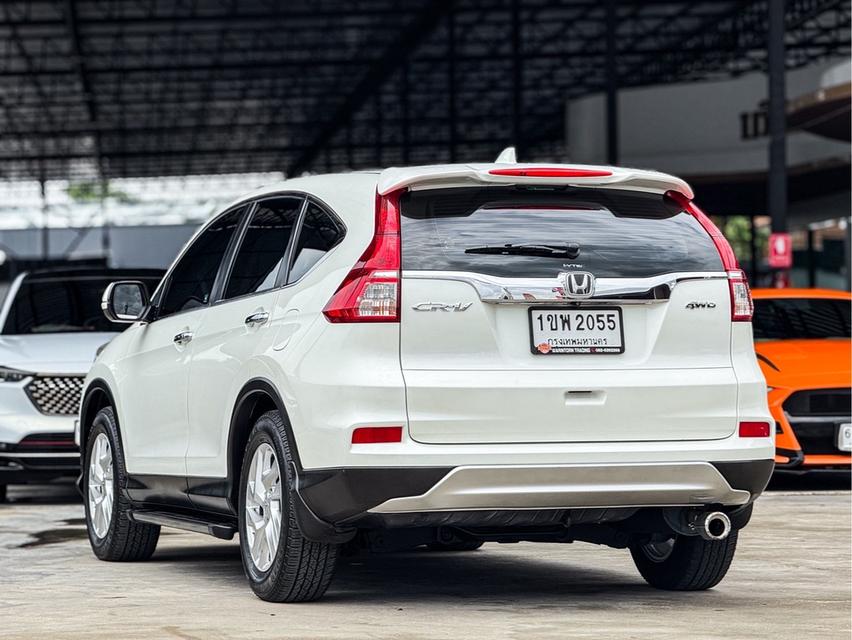 รหัสรถ WRT2055 2014 จด 2015 HONDA CRV, 2.0 E 4WD i-VTEC โฉม ปี12-17 สีขาวตัว ไมเนอร์เชน