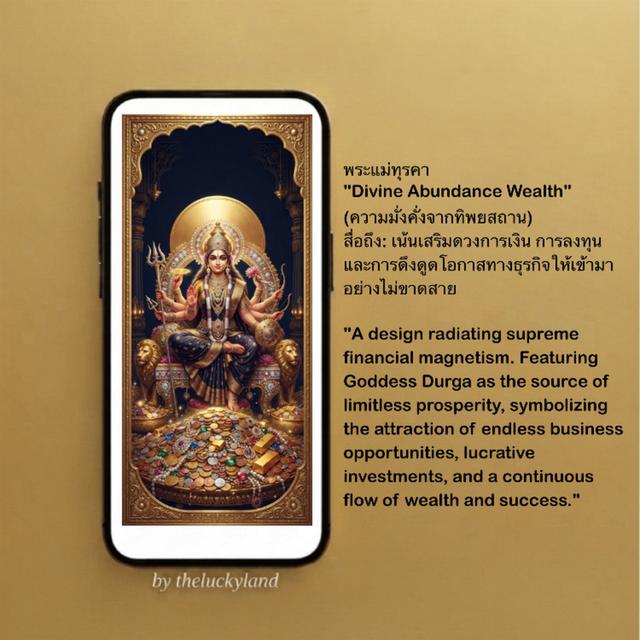 พระแม่ทุรคา Durga วอลเปเปอร์มือถือ วอลเปเปอร์มงคล วอลเปเปอร์สายมู ลูกรักสิ่งศักดิ์สิทธิ์ จอสวยรวยโชค Lucky Mobile Phone Wallpaper รูปที่ 7