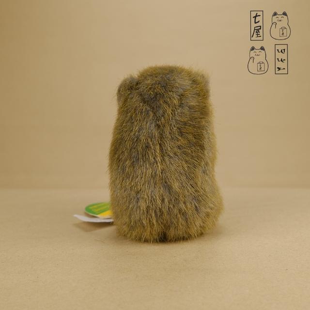 ตุ๊กตา สัตว์ออสเตรเลีย・วอมแบต・ขนเก่า 🐨 Wombat ・Mascot 12 cm 〰 Uni-Toys・Australian Wildlife Series ・Vintage Old-Fur・Soft Toy ❄️✨ รูปที่ 6