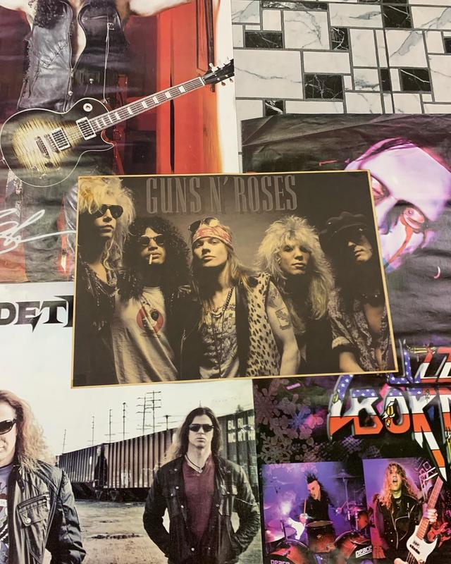 ชุดโปสเตอร์ วงRock 4 ใบ 6
