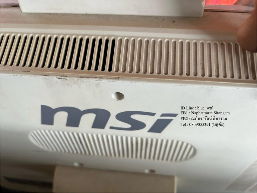 คอมพิวเตอร์All in 1 (CPUในตัว) msi ใช้งานปกติ เครื่องเร็ว ใช้งานง่าย จอใหญ่