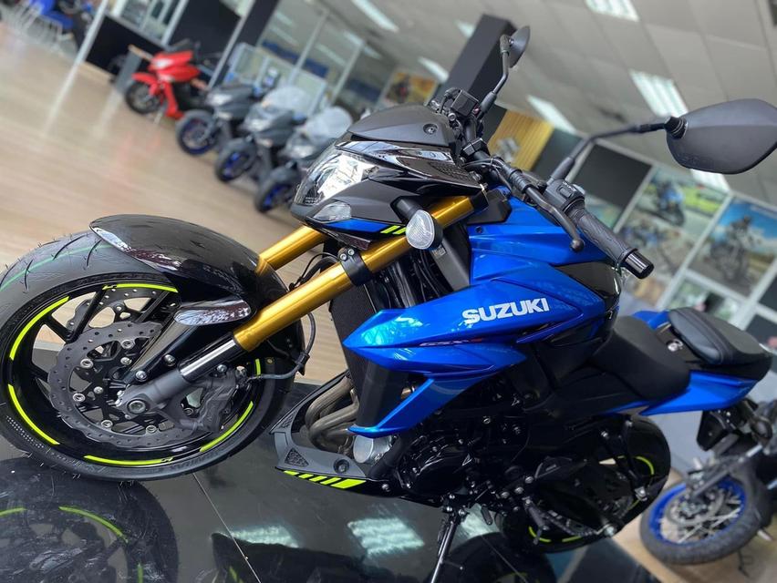 Suzuki GSX S750 สีน้ำเงิน เครื่องดีมาก