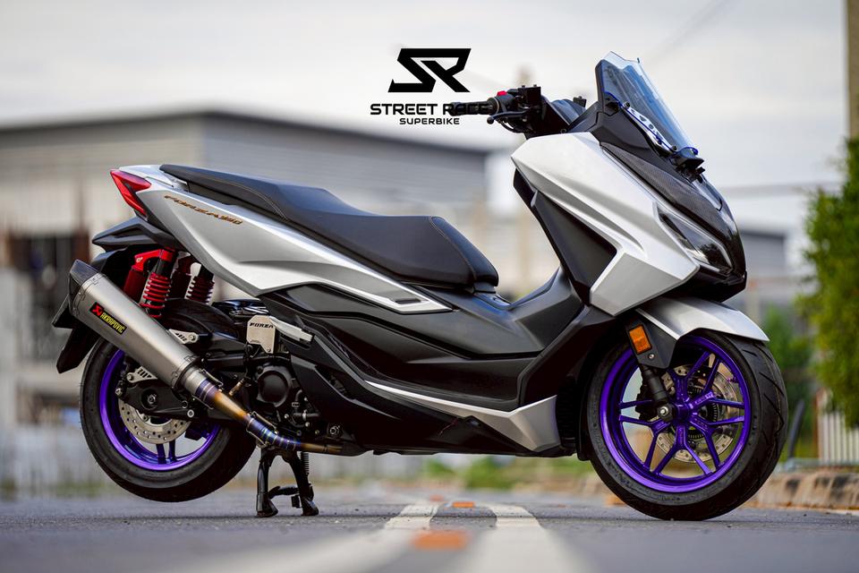 2023 Honda 🔥Forza 350 RS ปี 2023 สีเทาซิลเวอร์ | แต่งครบ หล่อจัด ใช้เงินน้อย! 🔥 3