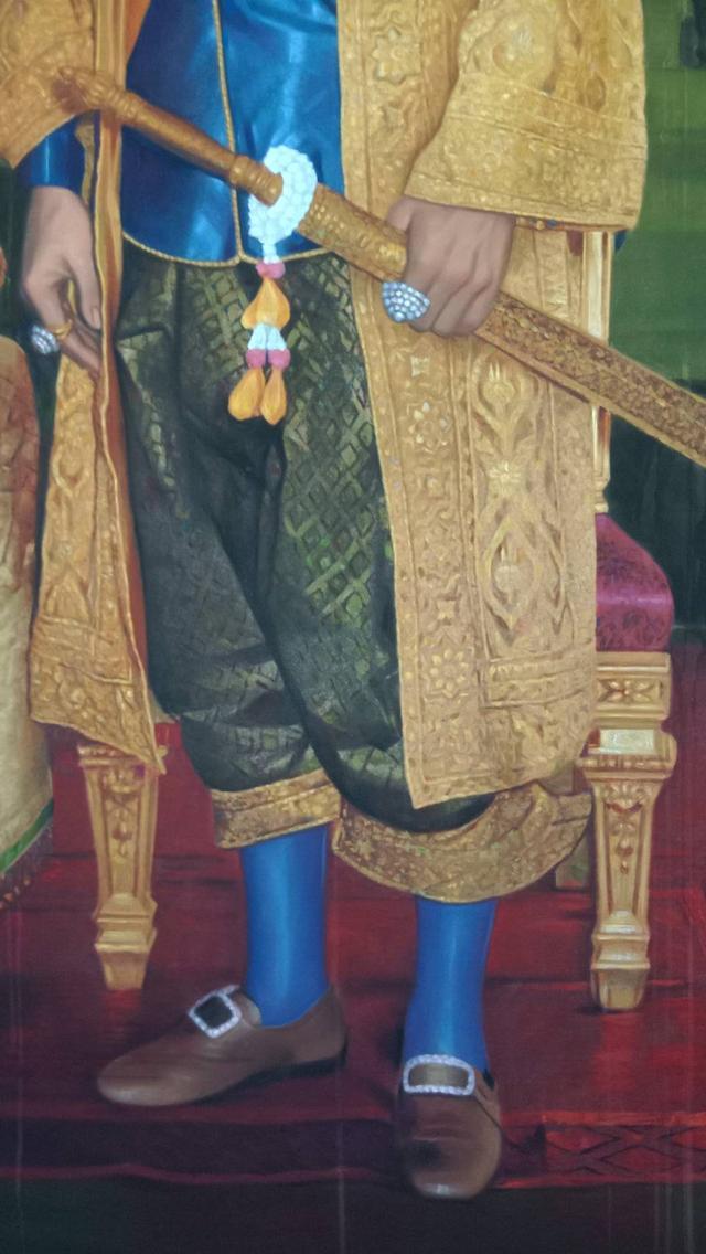 613.ภาพวาดสีน้ำมันพระบรมสาทิสลักษณ์ ในหลวงรัชกาลที่ 9 พระบาทสมเด็จพระบรมชนกาธิเบศร มหาภูมิพลอดุลยเดชมหาราช บรมนาถบพิตร