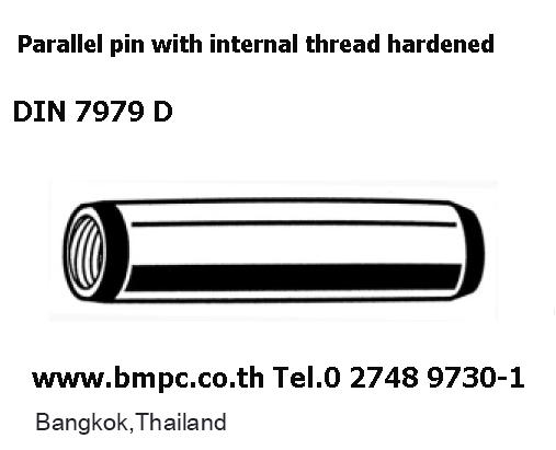 Parallel pin, pin with thread, สลักแบบมีเกลียวใน, Paralles with female thread, Tab washer, Tab washer with long tab, Tab washer  and wing, Disc sping