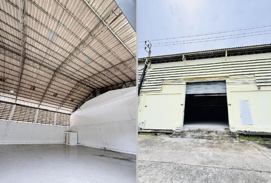 ให้เช่าโกดัง ทำเลดีมาก ริมถนนเทพารักษ์ กม.26 เข้าซอย 40 เมตร / พื้นที่โกดัง 400 ตารางเมตร (20 x 20 เมตร) 7