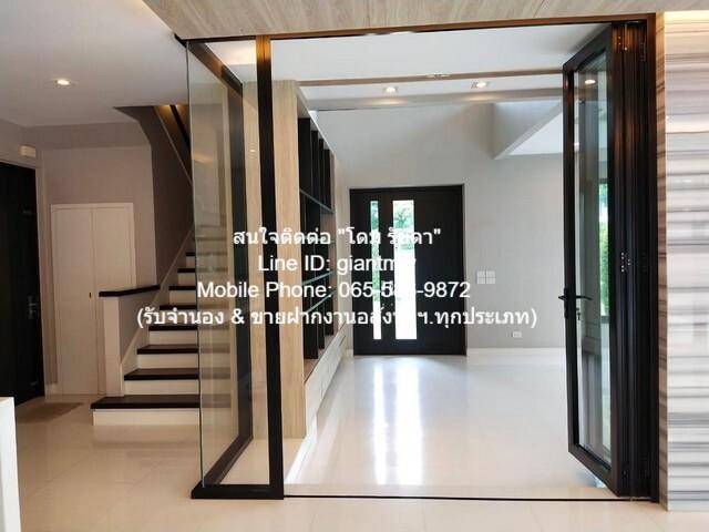 บ้าน ขายบ้านเดี่ยวหรู 2 ชั้น พร้อมอยู่ ม.ลดาวัลย์ รัตนาธิเบศร์ 208 ตร.ว. 4 น 4 น้ำ 6 จอดรถ, ราคา 49 ล้านบาท 8 ตารางวา 2  4