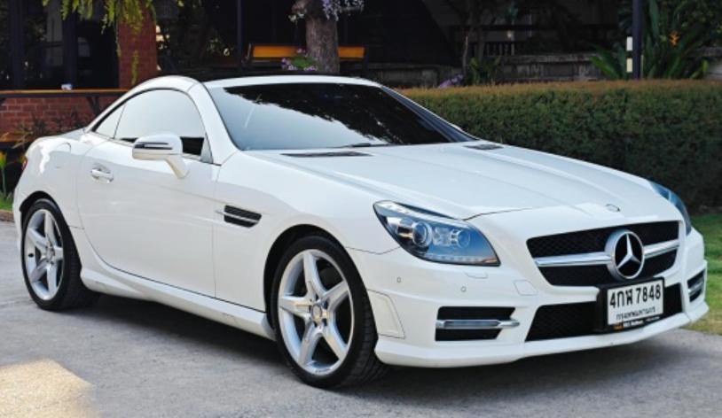 Mercedes-Benz SLK-Class สีขาว ปี 2014 2