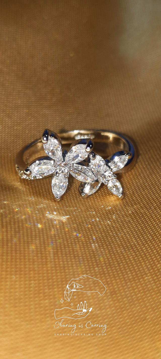 Fancy CZ A+++ Diamond ring ฿1,390.-