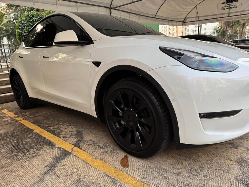 Tesla Model Y สีขาว 6